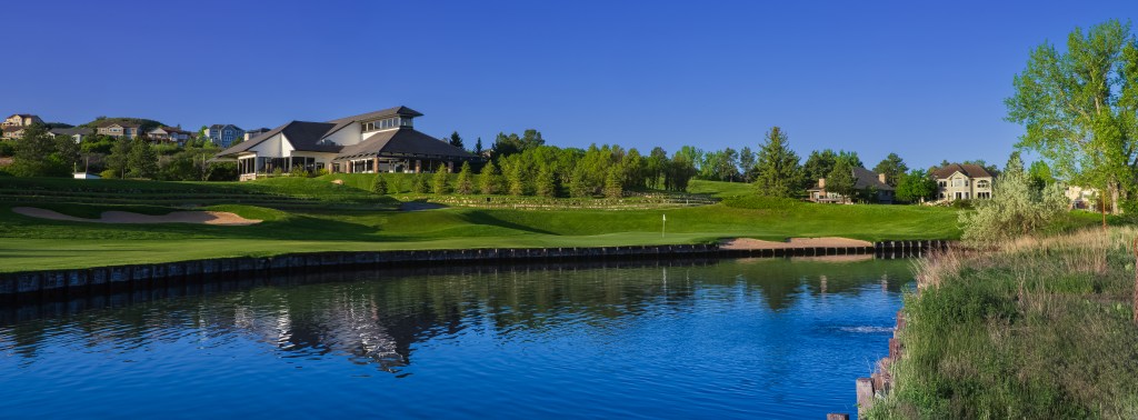 Clubhouse view from the lake