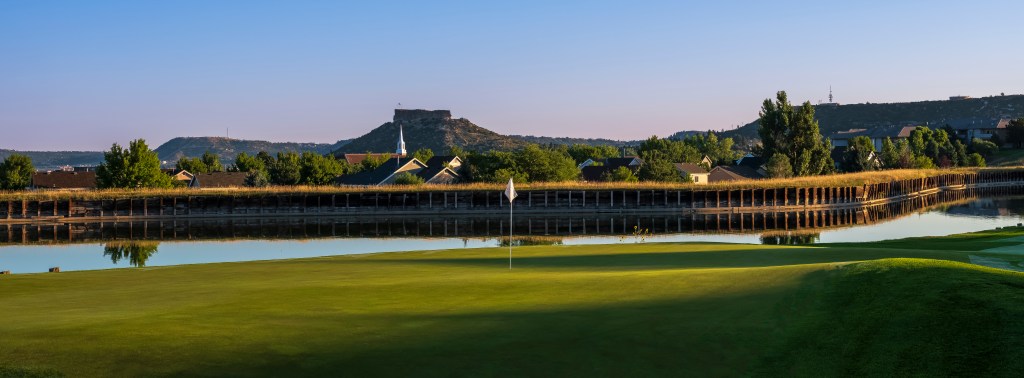 Golf course lake trap